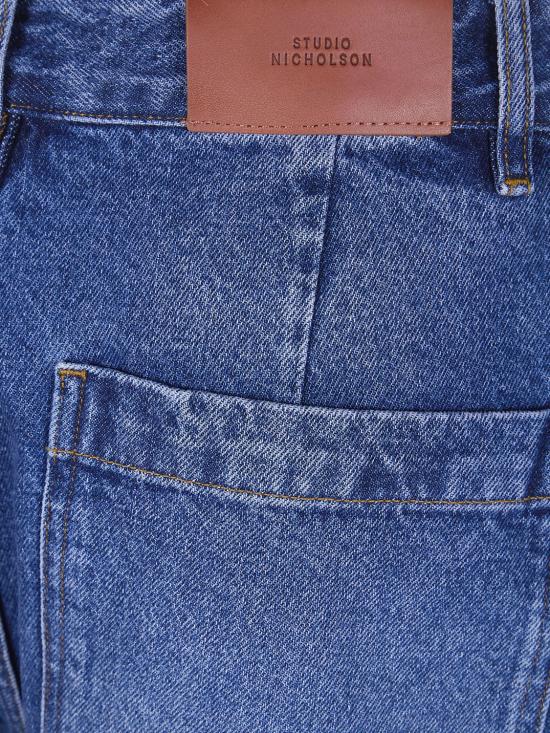 26SS 스튜디오 니콜슨 데님 팬츠 CHALCOSNW1417 WORN WASH INDIGO Blue - STUDIO NICHOLSON