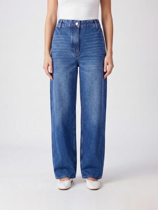 26SS 스튜디오 니콜슨 데님 팬츠 CHALCOSNW1417 WORN WASH INDIGO Blue