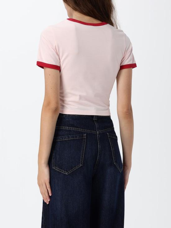26FW 카사블랑카 반팔 티셔츠 WPF26JTS010 01 Pink - CASABLANCA
