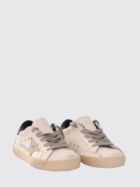26FW [키즈] 골든구스 SUPER STAR 슈퍼 스타 스니커즈 GYF00102F00041410303 White - GOLDEN GOOSE