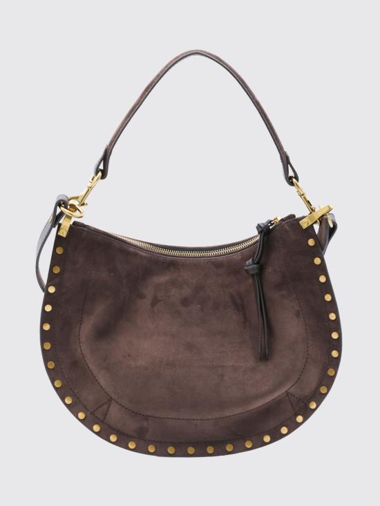 26FW 이자벨마랑 오스칸 소프트 지퍼 백 BF0066FAB2C03M 50CF Coffee - ISABEL MARANT