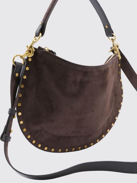 26FW 이자벨마랑 오스칸 소프트 지퍼 백 BF0066FAB2C03M 50CF Coffee - ISABEL MARANT