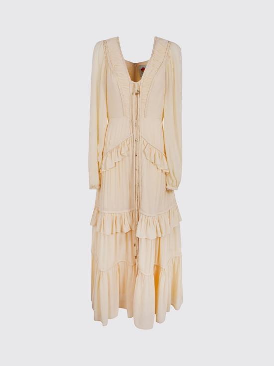 26SS 팜 리오 롱 원피스 349155 L0032 Yellow - FARM RIO