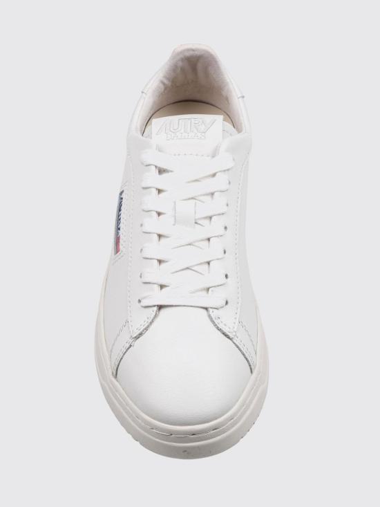 26FW 오트리 달라스 로우 고트스킨 스니커즈 ADLW MR23 White - AUTRY