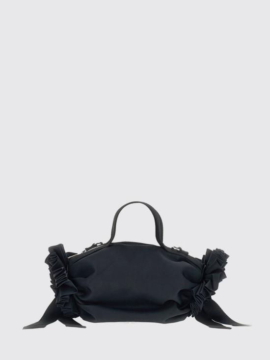26FW 시몬로샤 더블 보우 미니 토트백 BAG223B0761 BLACKJET
