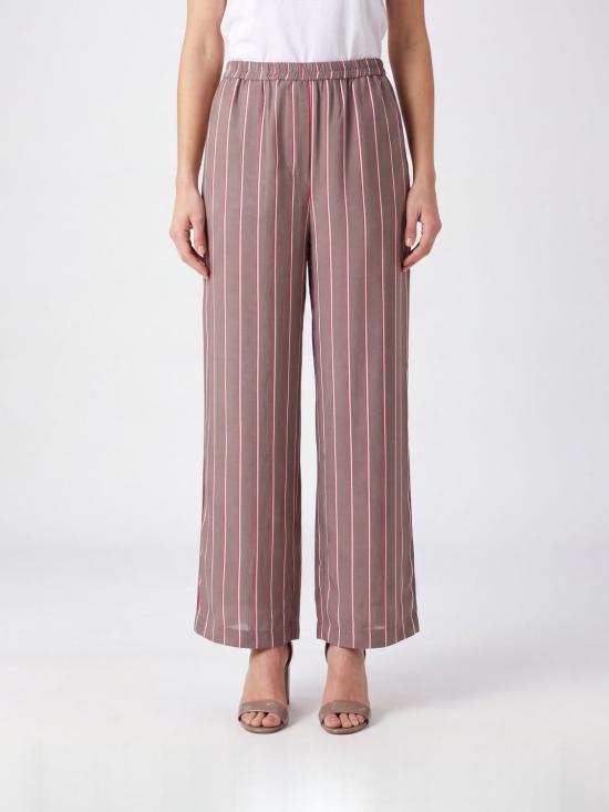 26SS 더프랭키샵 스트레이트 팬츠 PAFS21923279 BROWN MULTI STRIPE
