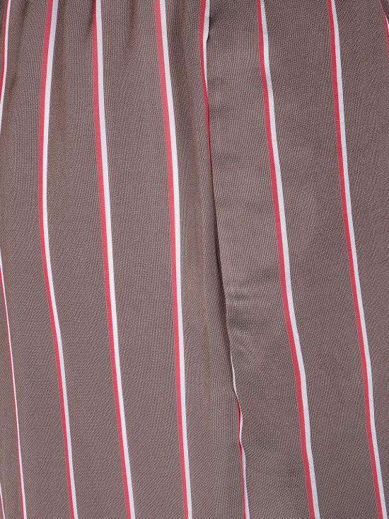 26SS 더프랭키샵 스트레이트 팬츠 PAFS21923279 BROWN MULTI STRIPE - THE FRANKIE SHOP