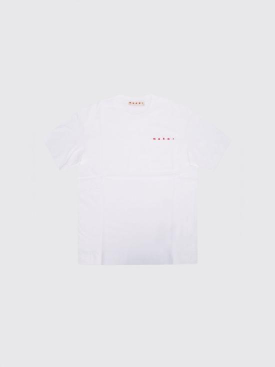 26FW [키즈] 마르니 티셔츠 M01415M00RF 0M100 White