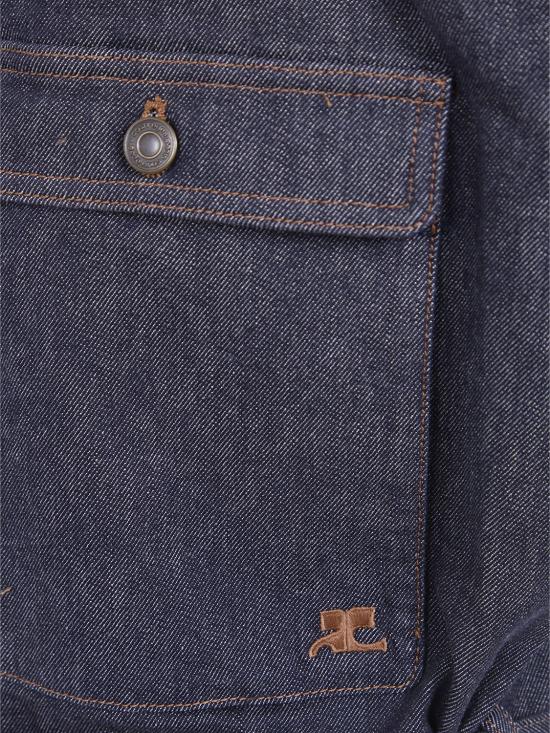 26SS 쿠레쥬 베스트 226DBL343DE0035 M316 Blue - COURREGES