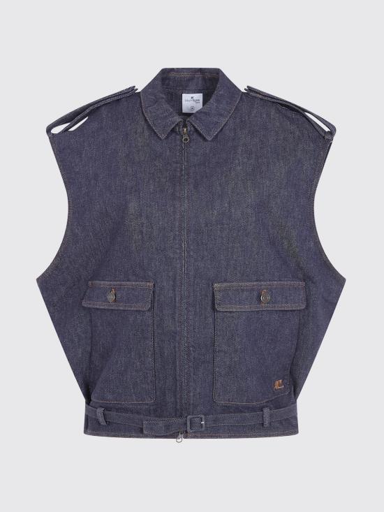 26SS 쿠레쥬 베스트 226DBL343DE0035 M316 Blue - COURREGES
