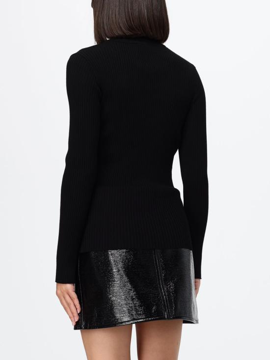 26FW 쿠레쥬 스웨터 326MPU289FI0001 9999 Black - COURREGES