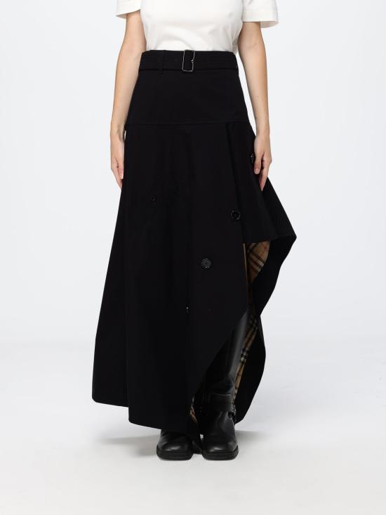 26FW 버버리 롱 스커트 8129543 Black