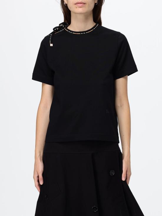 26FW 버버리 반팔 티셔츠 8126134 Black