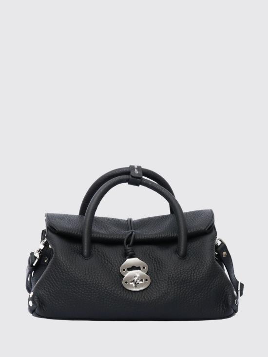 26FW 자넬라토 토트백 0687501120000SMALL Z0001 Black