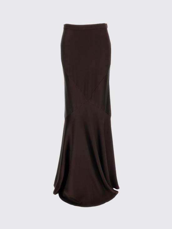26FW 막스마라 스튜디오 롱 스커트 2626106013600 060 Brown