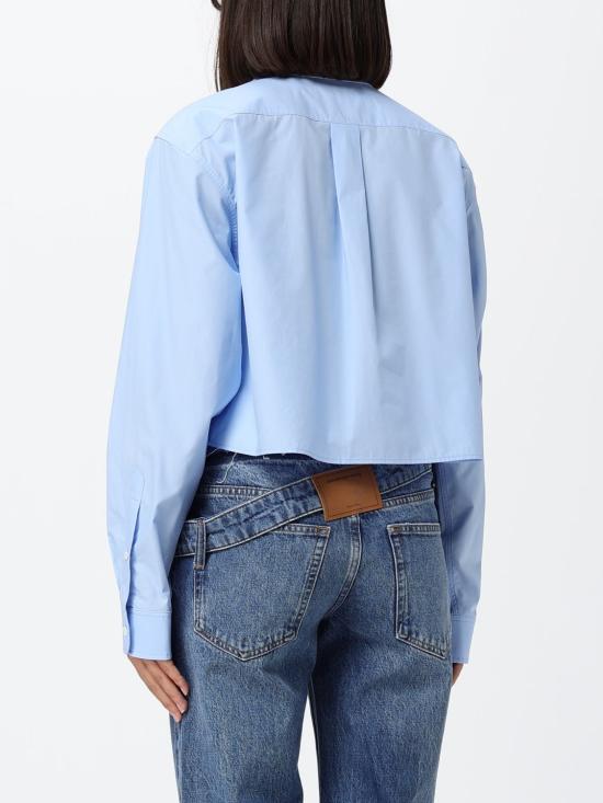 26FW 알렉산더 왕 셔츠 1WC3261347 459B Blue - ALEXANDER WANG