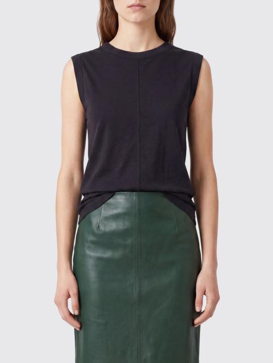 26SS 피비 파일로 민소매 티셔츠 CT122CO3128 900BK Black