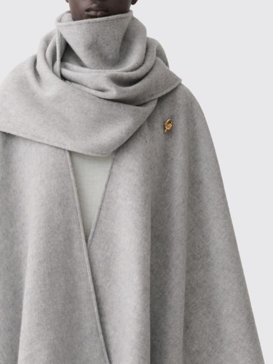 26FW 파비아나 필리피 케이프 SAD216A907M537 8155 Grey - FABIANA FILIPPI