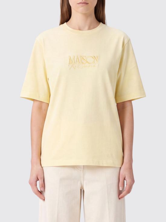 26SS 메종키츠네 반팔 티셔츠 QW00110KJ0119 0424 Yellow