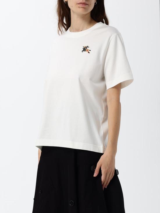 26FW 버버리 반팔 티셔츠 8127956 White - BURBERRY