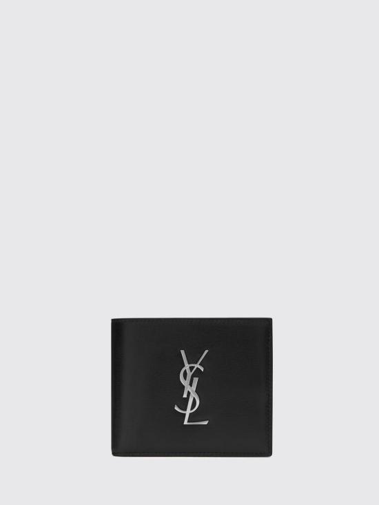 26SS 생로랑 모노그램 반지갑 4532760SX0E 1000 Black