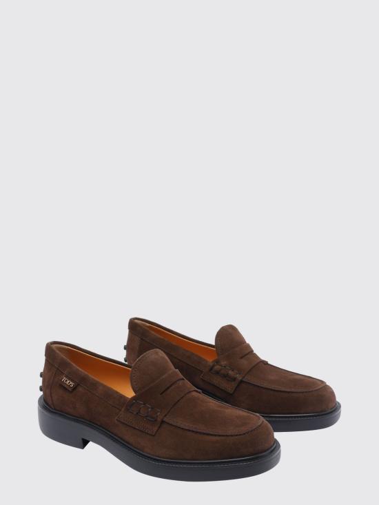 26FW 토즈 스웨이드 페니 로퍼 XXW20L0IP70RE0 S611 Brown - TODS