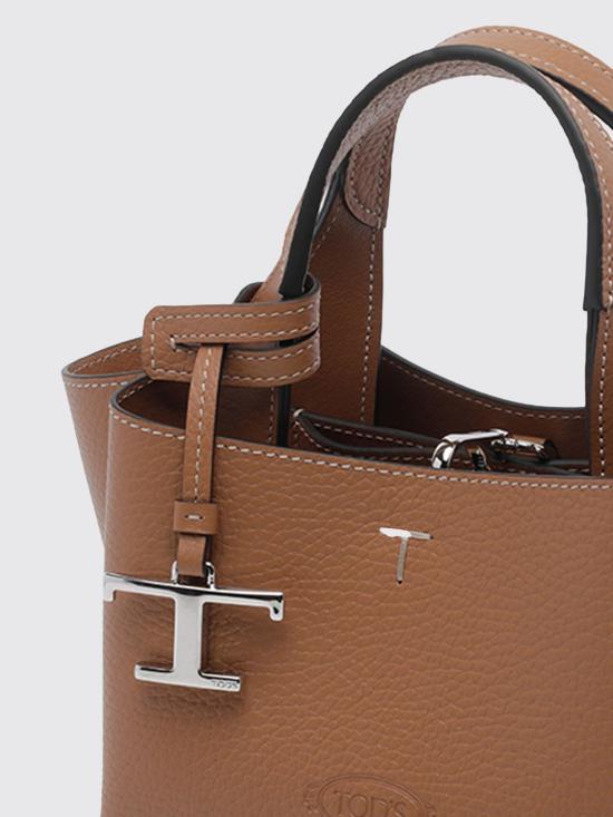 26FW 토즈 마이크로 토트백 XBWAPAFL000QRI S410 Brown - TODS