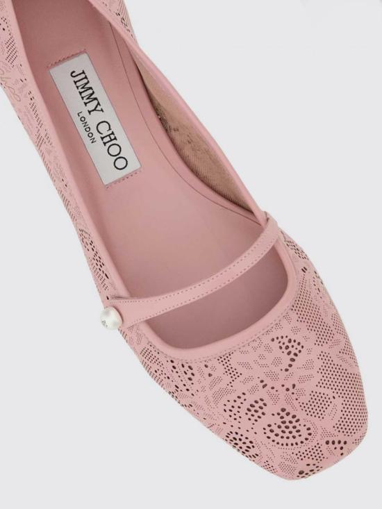 26SS 지미추 플랫 슈즈 ELISABALLERINABVP ROSE Pink - JIMMY CHOO