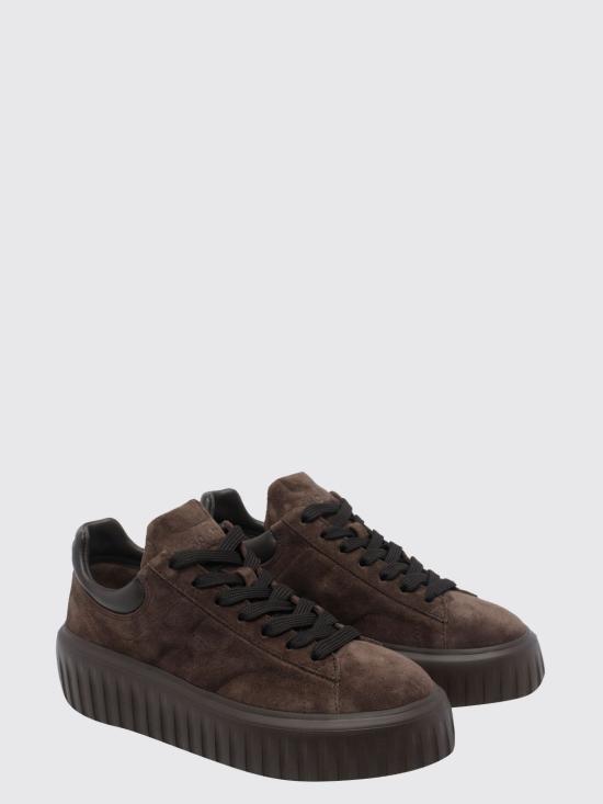 26FW 호간 스니커즈 HXW6450FC6TPJQ 0UV2 Brown - HOGAN