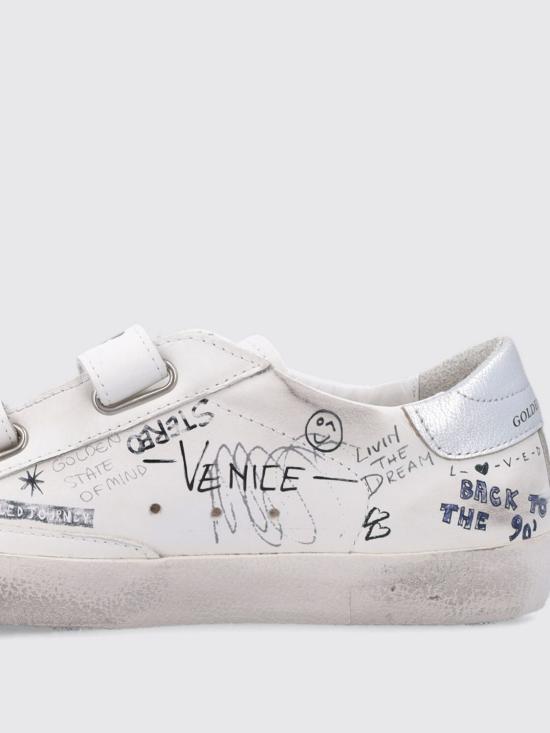 26FW [키즈] 골든구스 스니커즈 GTF00111F006766 10273 White - GOLDEN GOOSE