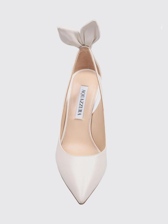 26FW 아쿠아주라 힐/펌프스 DENMIDBRNAP FFF White - AQUAZZURA