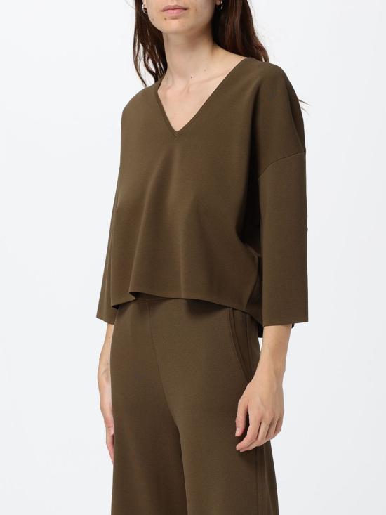 26FW 막스마라 반팔 티셔츠 2621366031600 005 Green - MAX MARA