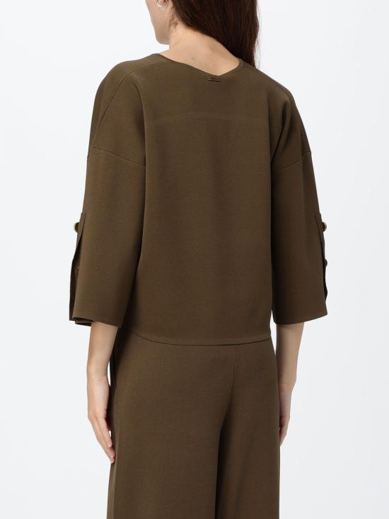 26FW 막스마라 반팔 티셔츠 2621366031600 005 Green - MAX MARA