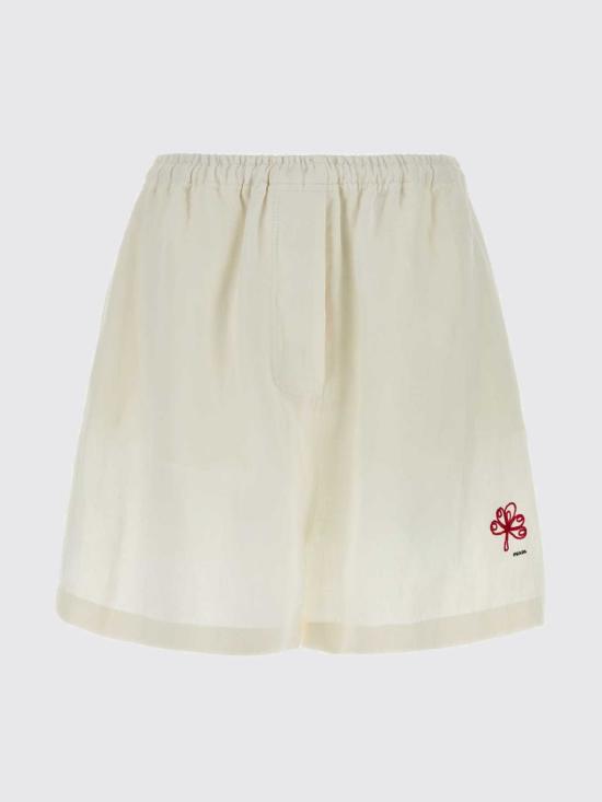 26FW 프라다 숏팬츠 P248KRSOOO122G F0009 White
