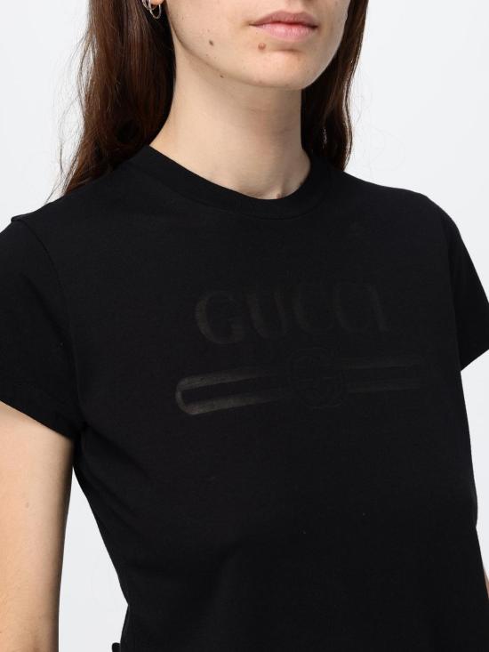 26FW 구찌 반팔 티셔츠 865017XJHT1 1000 Black - GUCCI