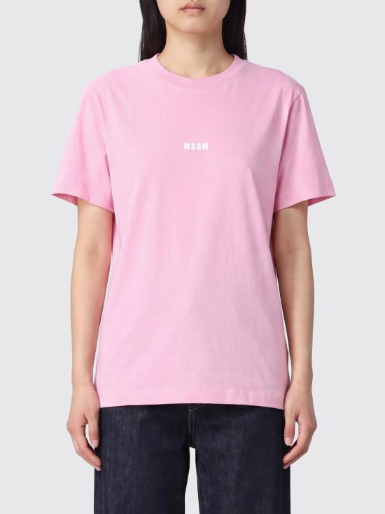 26SS 엠에스지엠 반팔 티셔츠 4041MDM500267002 13 Pink