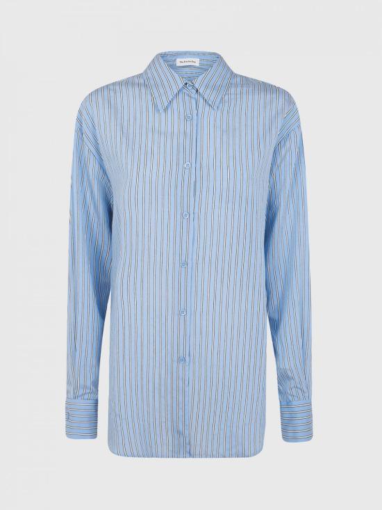 26SS 더프랭키샵 셔츠 CHFS22078923 BLUE WHITE STRIPE Blue - THE FRANKIE SHOP