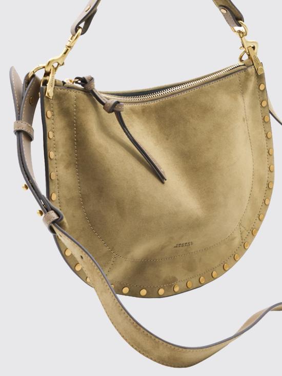 26FW 이자벨마랑 오스칸 소프트 지퍼 백 BF0066FAB2C03M 50TA Grey - ISABEL MARANT