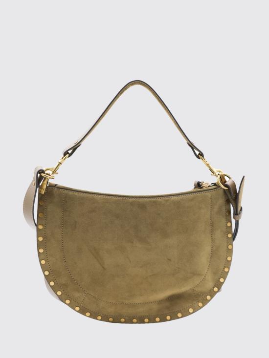 26FW 이자벨마랑 오스칸 소프트 지퍼 백 BF0066FAB2C03M 50TA Grey - ISABEL MARANT