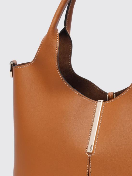 26FW 토즈 스몰 쇼핑백 XBWEBRF0200UBL 2L83 Cocoa - TODS