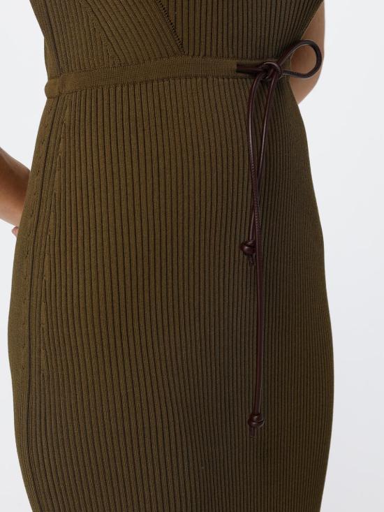 26FW 막스마라 롱 원피스 2621326041600 003 Green - MAX MARA