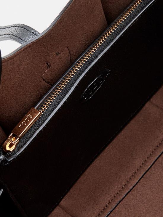 26FW 토즈 T 타임리스 미니 토트백 XBWTSBA9100Q8E B999 Black - TODS