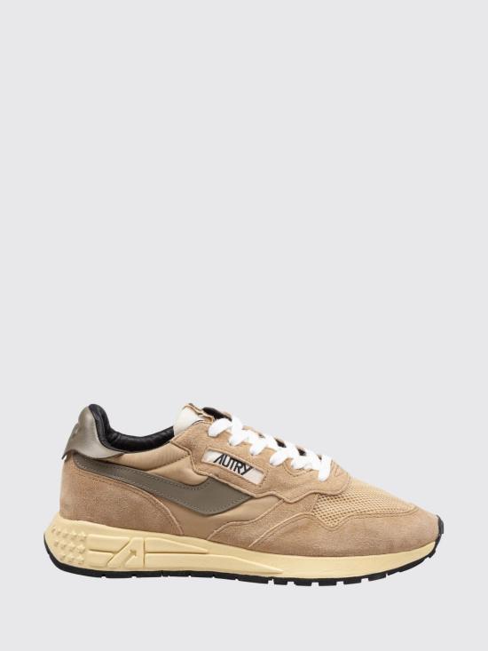 26FW 오트리 릴윈드 로우 나일론 스웨이드 스니커즈 WWLM GQ01 Camel