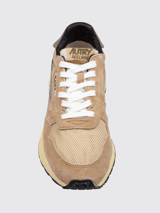 26FW 오트리 릴윈드 로우 나일론 스웨이드 스니커즈 WWLM GQ01 Camel - AUTRY