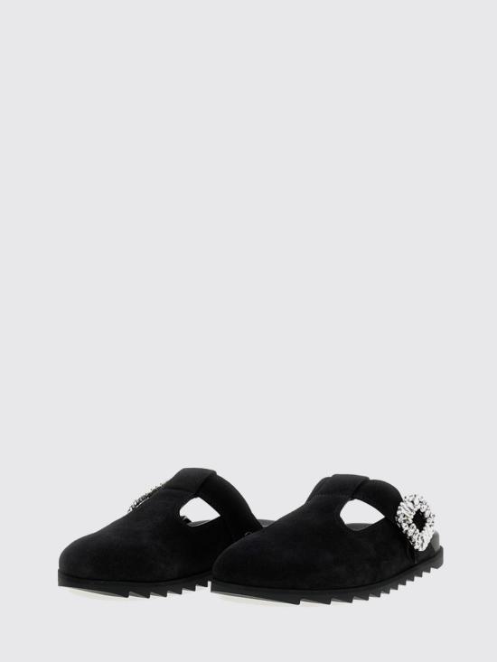 26FW 로저비비에 뮬/슬리퍼 RVW62542100HG0 B999 Black - ROGER VIVIER