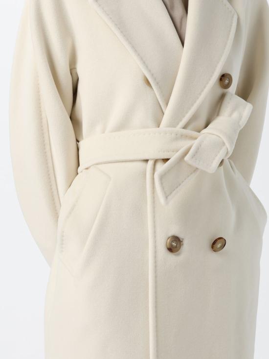 26FW 막스마라 코트 2621018010600 021 White - MAX MARA