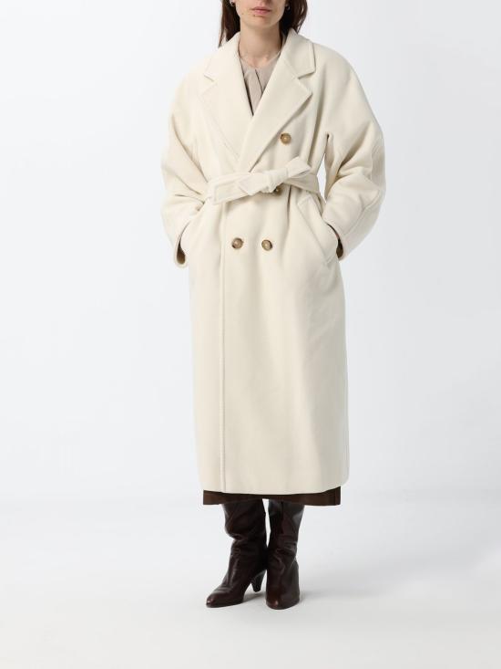 26FW 막스마라 코트 2621018010600 021 White - MAX MARA