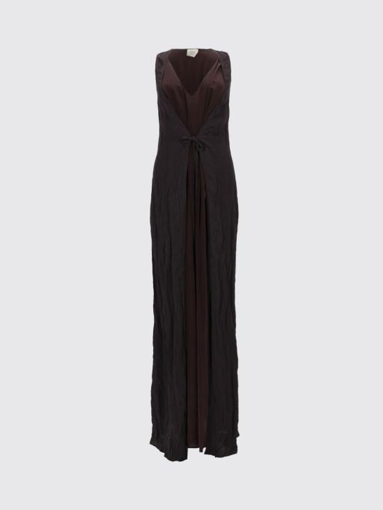 26SS 알리지 롱 원피스 116334P6204 CHOCO Brown - ALYSI