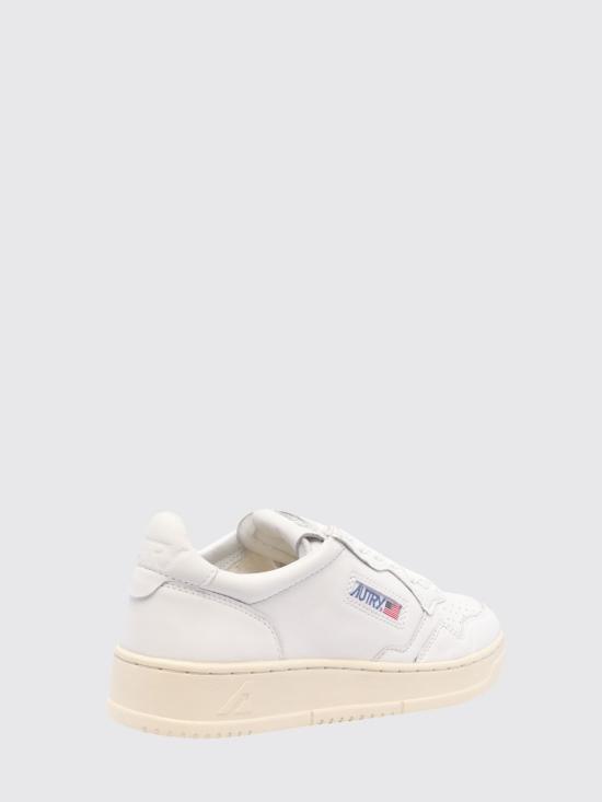 26FW 오트리 메달리스트 로우 레더 스니커즈 AULW GG04 White - AUTRY