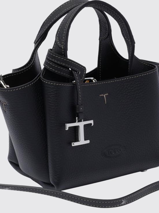26FW 토즈 마이크로 토트백 XBWAPAFL000QRI B999 Black - TODS
